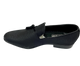 Tazewell Plain Toe Tassel Slip On Black