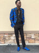 SPf 508-9 Royal Blue fancy Blazer