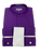 Purple Clergy Roman Collar Shirt By Menz