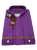 Purple Tab Collar Clergy Shirt CG 102
