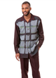 Montique Two Piece Set Brown