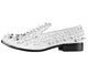 Mesa Slip On Spike Shoes Silver by Bolano