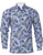 Premium Cotton Print L/S Cotton Shirt By Inserch Big and Tall Sizes
