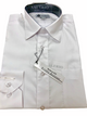 Valerio Dress Shirt White Big and Tall Sizes Available!