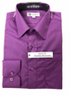 Valerio Dress Shirt Purple Big and Tall Sizes Available!