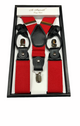 Red Suspenders Button &amp; Clip Convertible