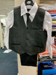 Vittorino Black Paisley Vest Set