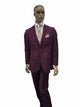 M085 S Burgundy Slim Fit Suit