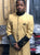 Mens Gold/Black Clergy Robe With Matching Stole