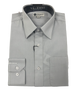 Valerio Dress Shirt Gray Big and Tall Sizes Available!