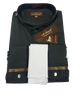 Black Roman collar RCG1 Clergy Shirt