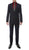 Moda Plaid Check Navy Blue 2pc Slim Fit Suit - Ferrecci USA 