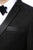 Pandora Mens Black Tapestry Super Slim Fit Notch Lapel Tuxedo Blazer - Ferrecci USA 