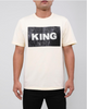King Bling Short Sleeve T-Shirt Hudson Eggshell