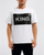King Bling Short Sleeve T-Shirt Hudson White