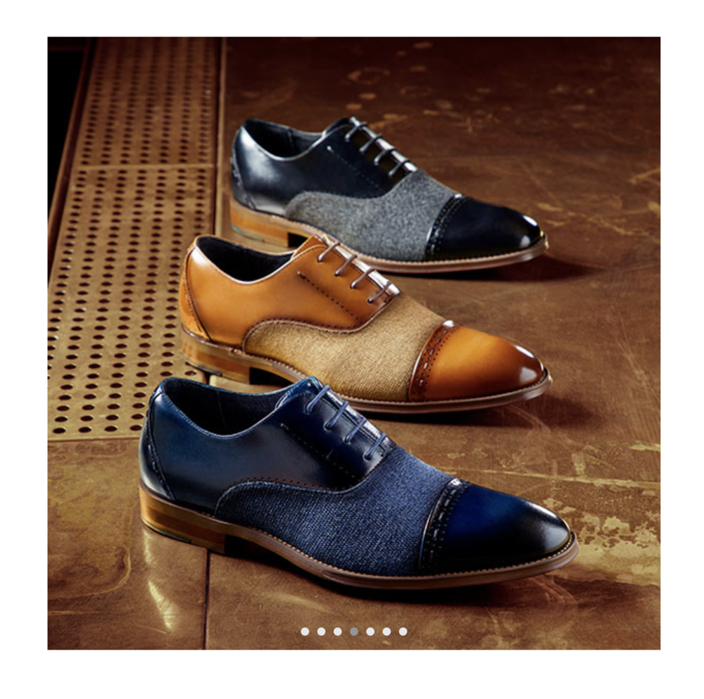 Barrington cap top toe oxford