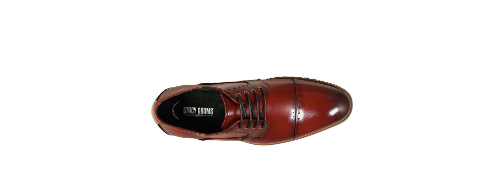 Barcliff Cap Toe Oxford Cranberry On Time Fashions Savannah