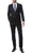 Mens ZNL22S 2pc 2 Button Slim Fit Navy Blue Zonettie Suit - Ferrecci USA 